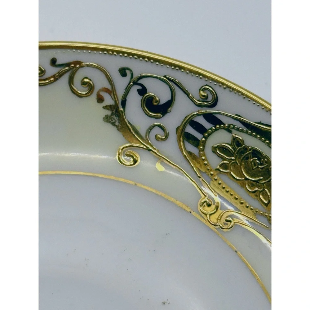 Noritake Christmas Ball Teacup and Saucer Set